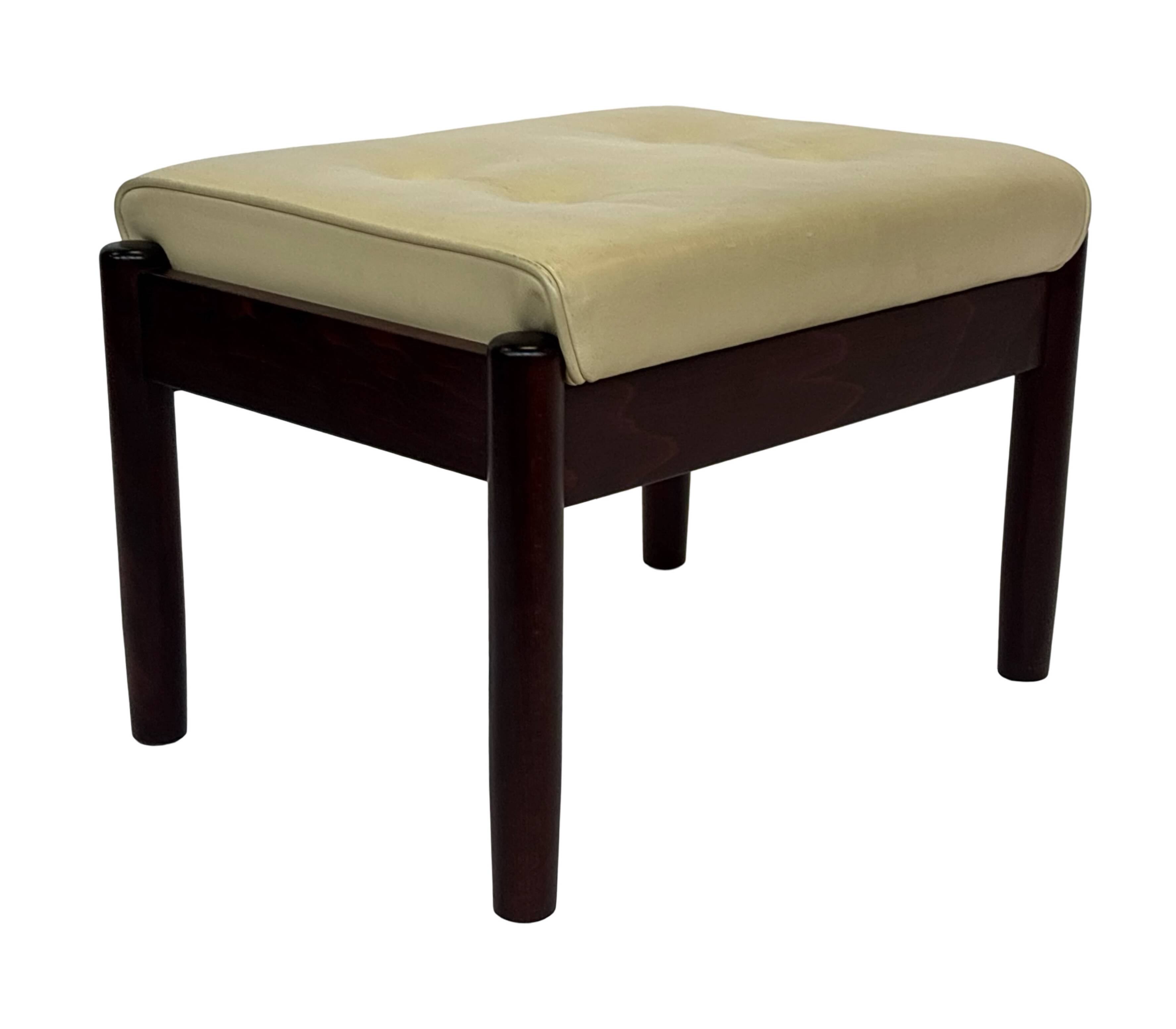 Vintage Farstrup Danish Design Footrest Footstool Ottoman