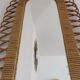 Rattan mirror  60/70 - 80x80cm