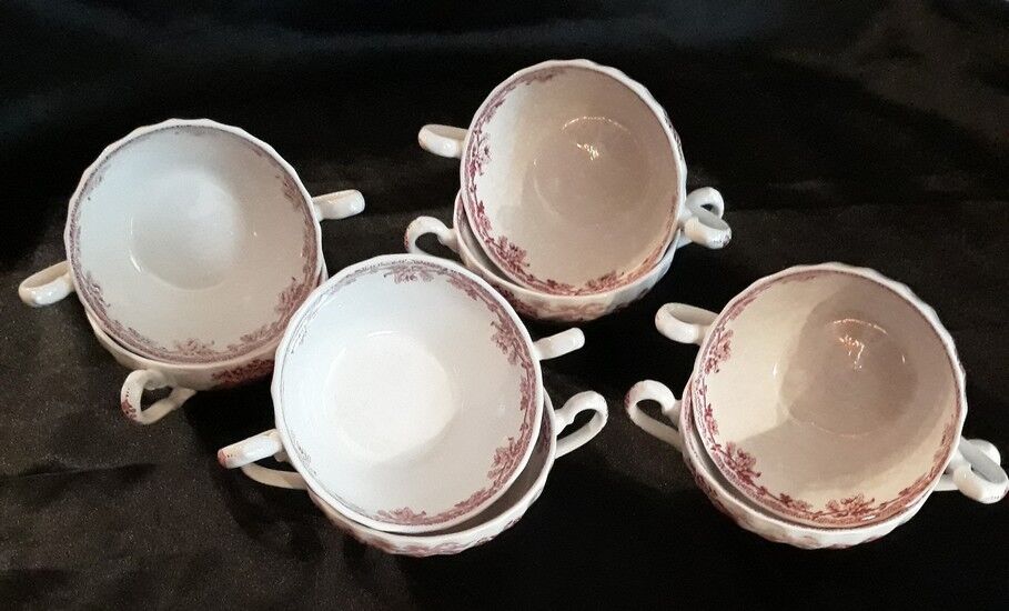 Duo de tasses dites " trembleuses " années 80, Angleterre