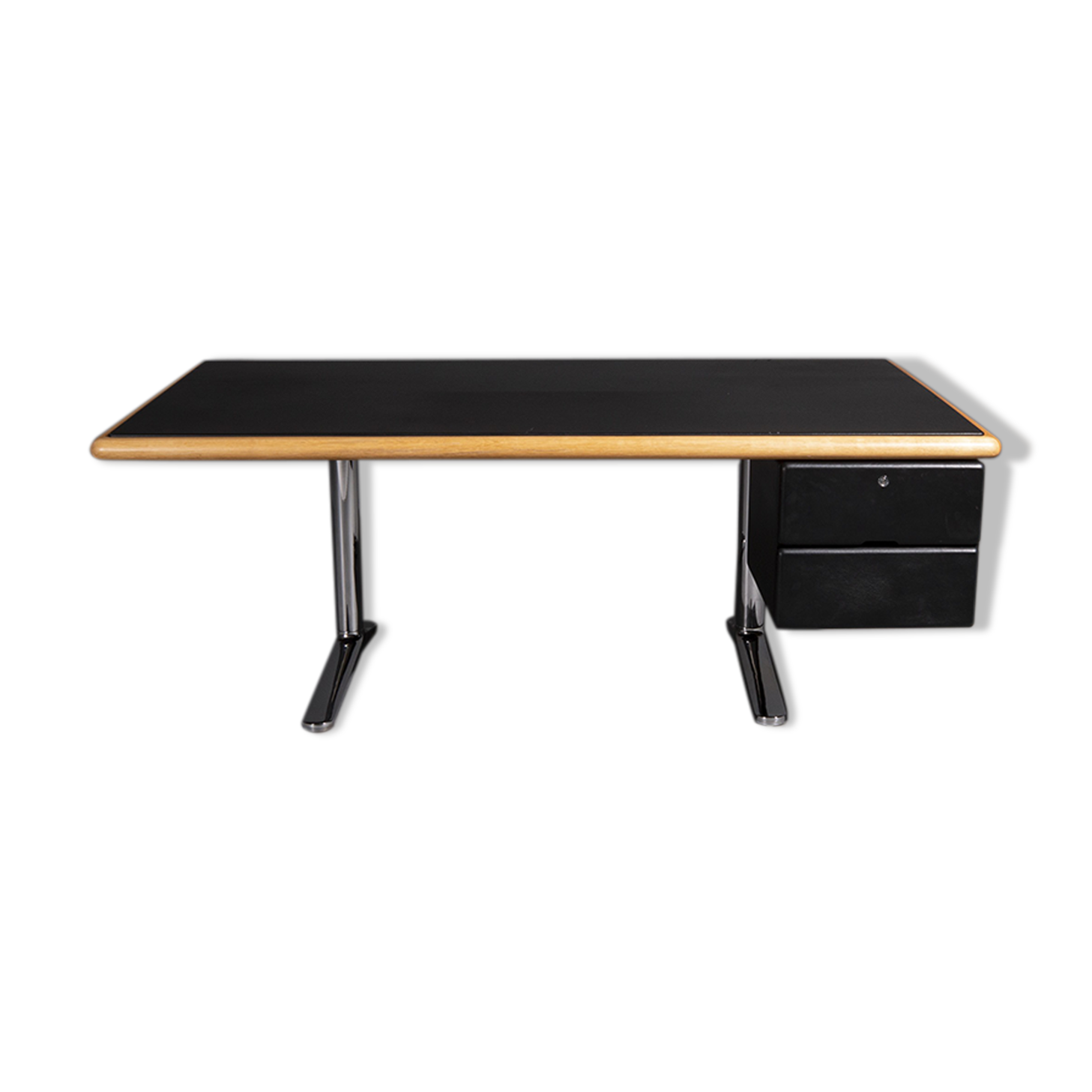 Warren Platner desk with drawers, Knoll International