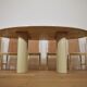 Table and 6 chairs by Mario Sabot from the 70s