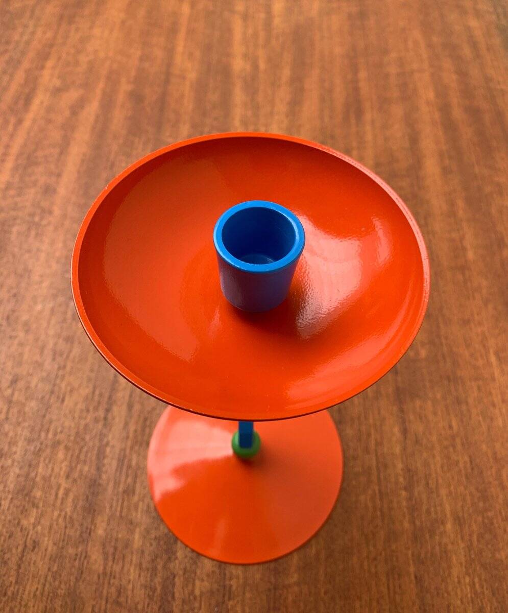 Postmodern Metal Candle Holder