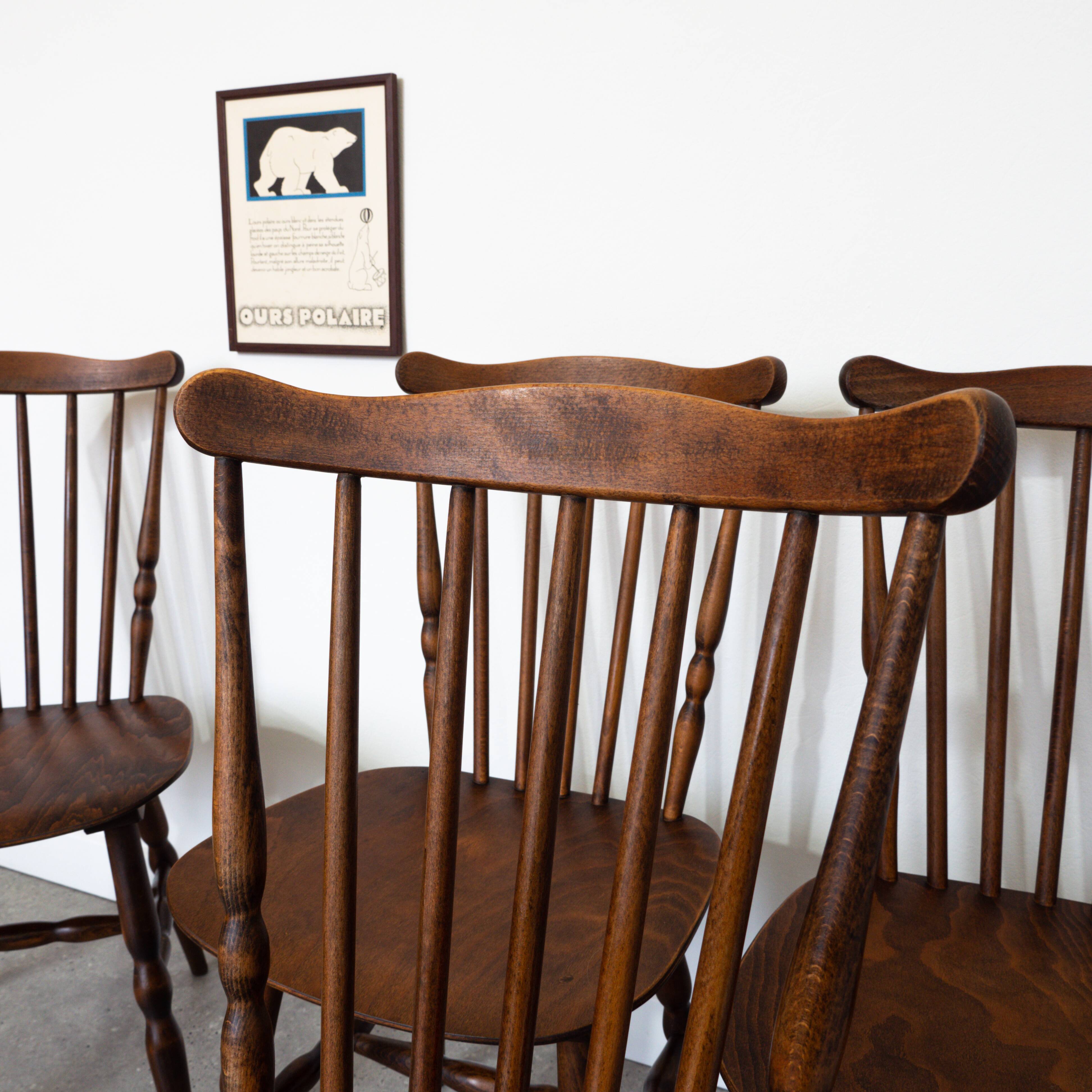 Set of 4 Baumann Florida chairs