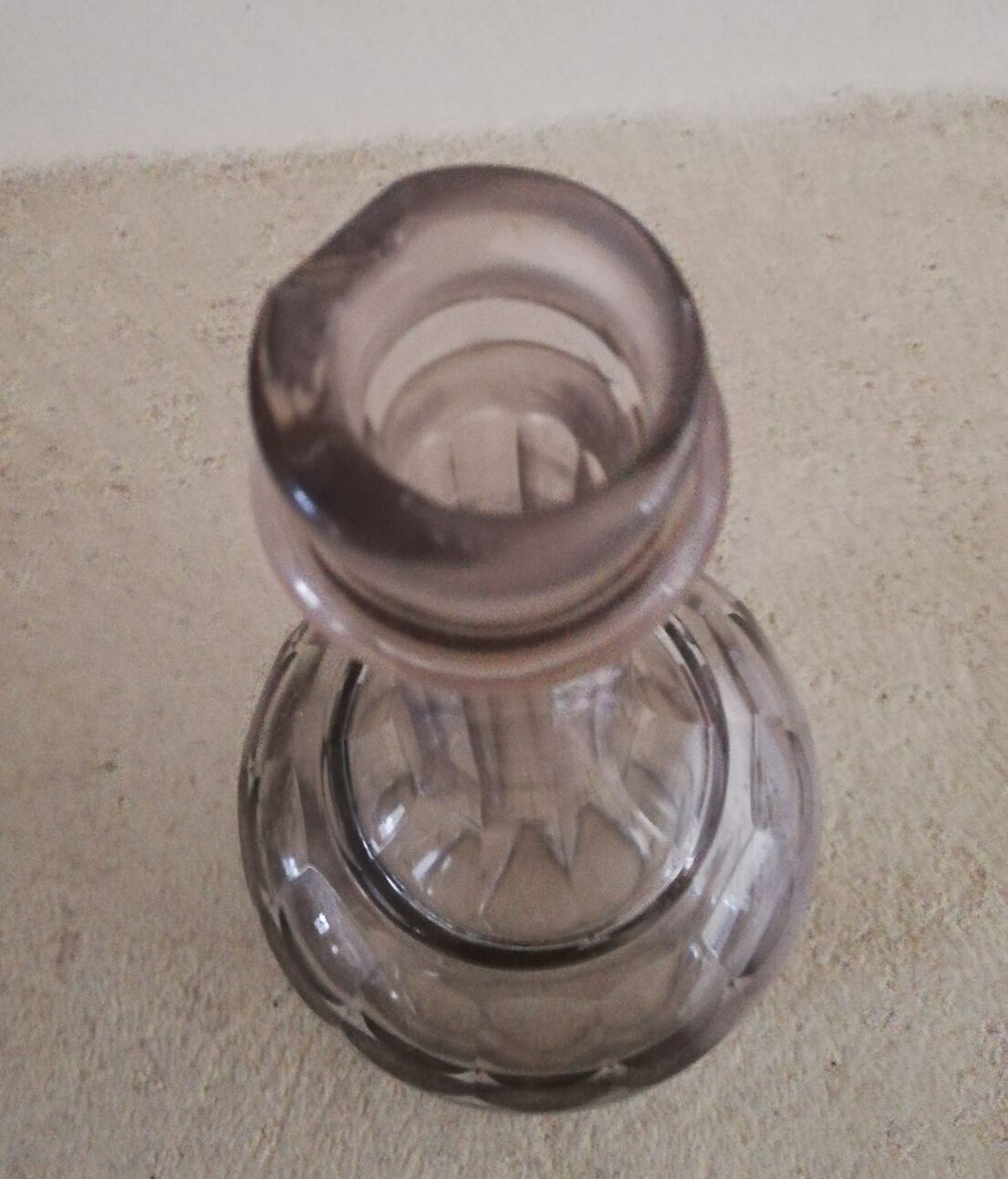 Crystal decanter early 20th century