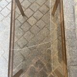 Table basse en bronze signée Malabert