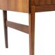 Rosewood chest of drawers with 2 drawers, forming a secretary. 1970s.