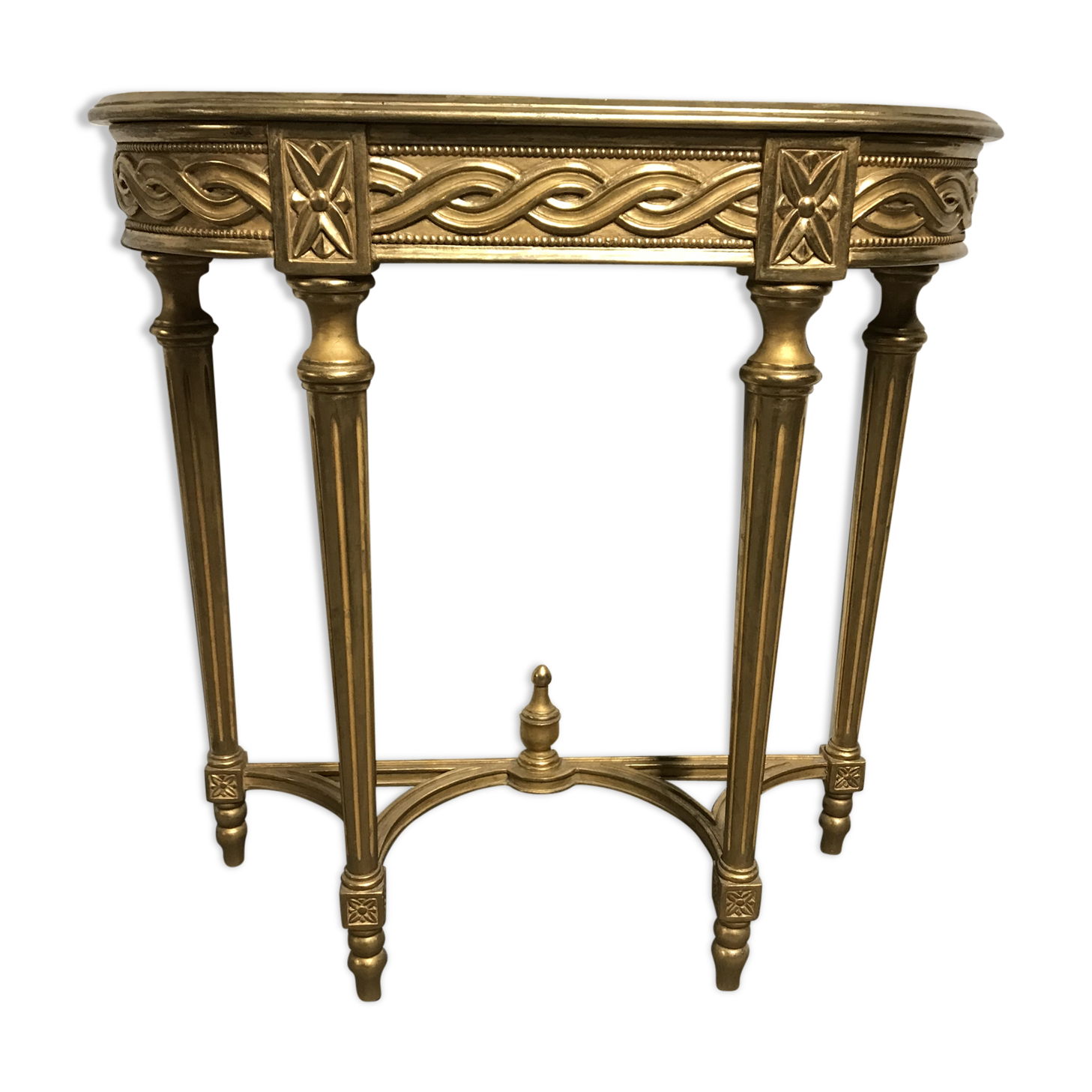 Console Louis XVI gilded wood