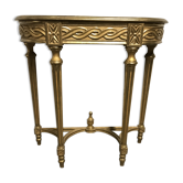Console Louis XVI bois doré