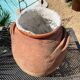 Terracotta pottery jar