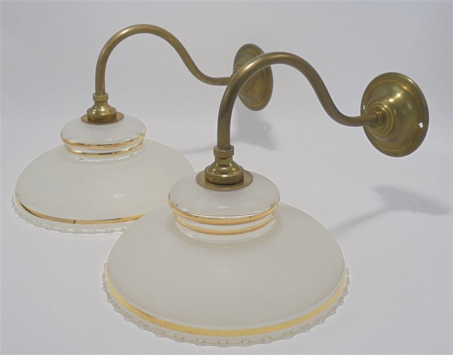 Pair of wall sconces