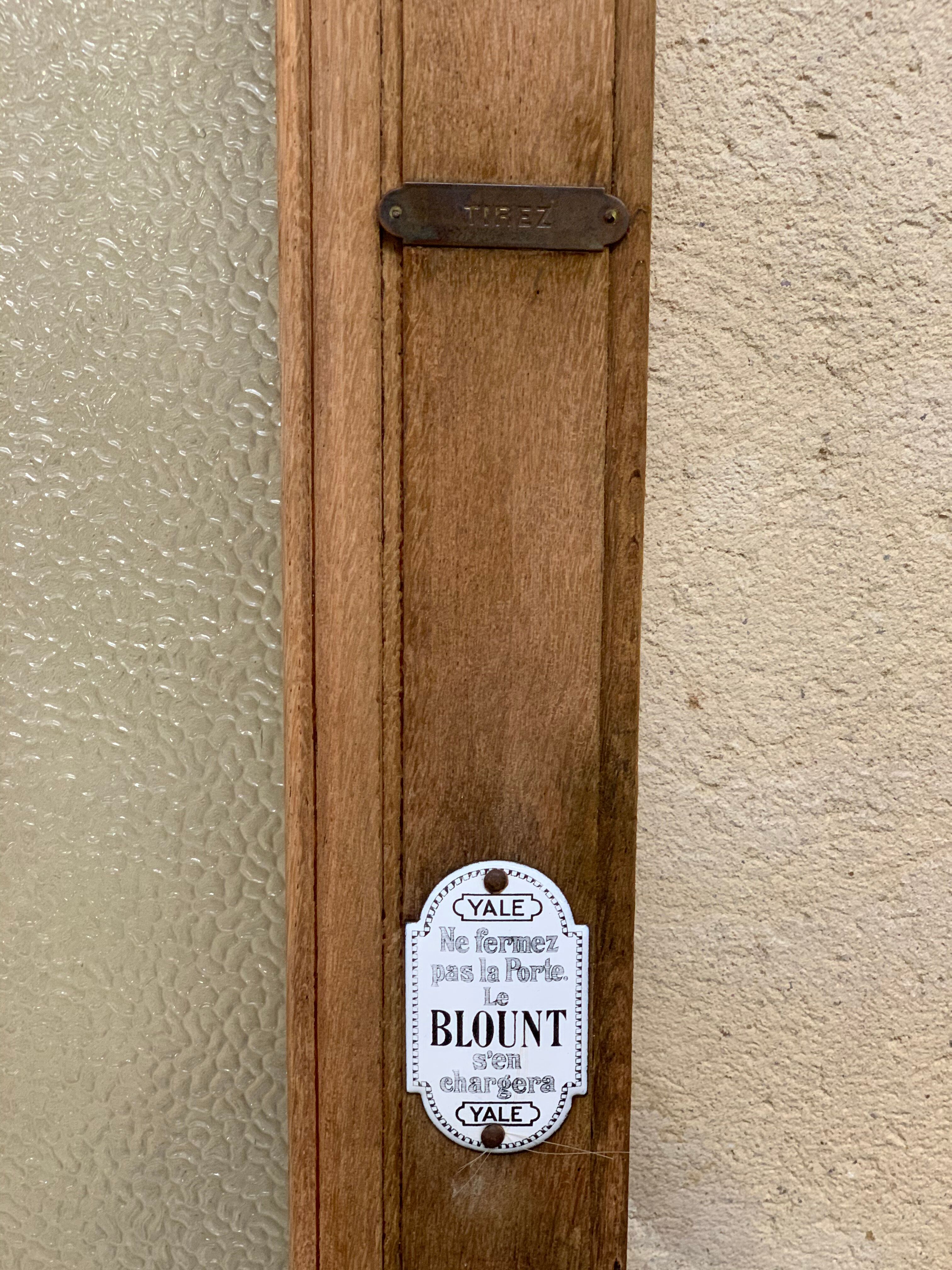 Pair of bank doors 1920