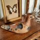 Oiseau en céramique vintage