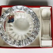 Baccarat crystal ashtray