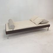 Wengé Daybed with Dedar Cushions and Bolster, 1970s