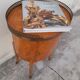 Louis XV style bedside in Marquetry