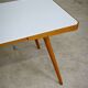 White opaxit coffee table by Jiri Jiroutek for Cesky Nabytek 1960
