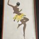 lithograph Tumulte Noir Joséphine Baker by Paul Colin