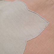 2 serviettes à thé brodées