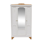 Armoire Art déco de 1932 rénovée – 3 portes et miroir biseauté
