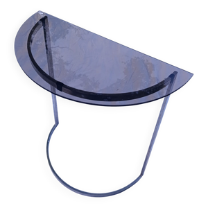 console Demi Lune en - verre
