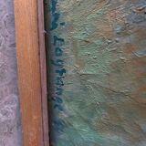 Signed landscape from the 50s
