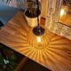 Amber vintage lamp