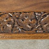 Oriental Folding Table in Exotic Wood – Early 20th Century