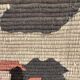 Peruvian tapestry 60/70 in alpaca wool - vintage peruvian handicraft