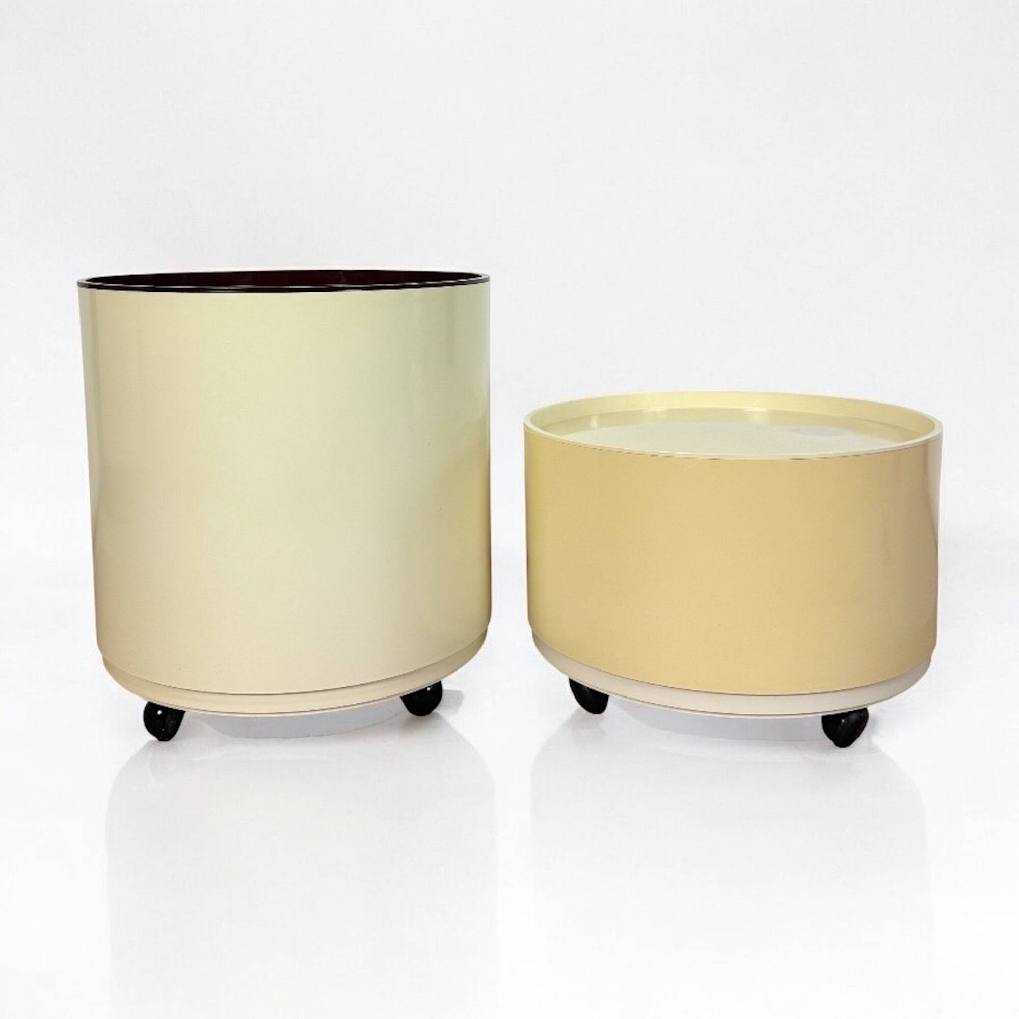 Kartell Componibili Vintage Duo, Round Base, 1960s