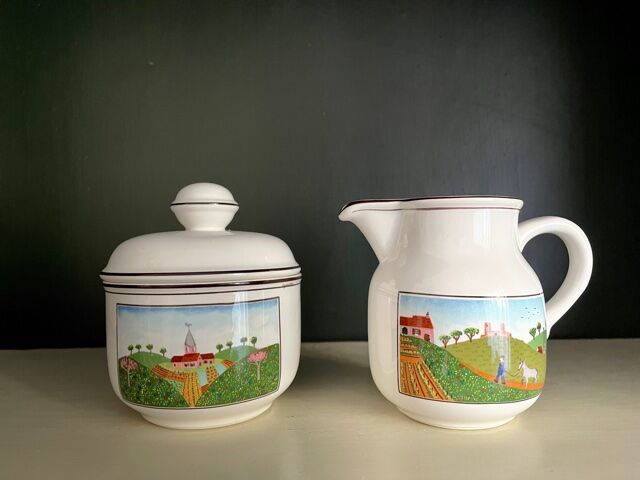 Service à thé Villeroy & Boch "naïf"