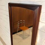 Scandinavian teak mirror circa 1960