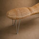 Peanut bench IKEA vintage circa 1980