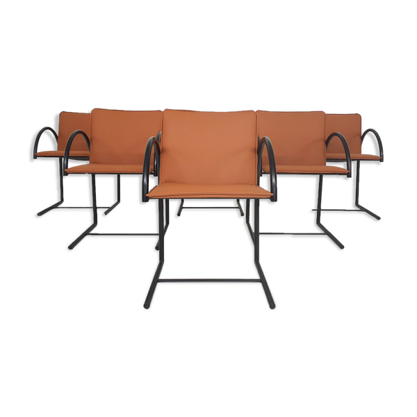 Ensemble de six chaises « Cirkel 1 » par Karel Boonzaaijer &amp;Pierre Mazairac pour Metaform, The Net — Beyit