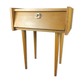 Bedside table 60s spindle feet