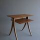 Table d'appoint en teck italien, années 1960