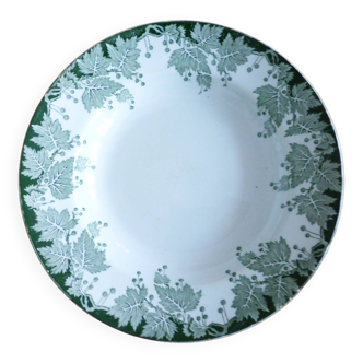 1 soup plate of St Amand and Hamage plane model