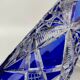 Baccarat crystal decanter, Lagny model, circa 1910-1920.