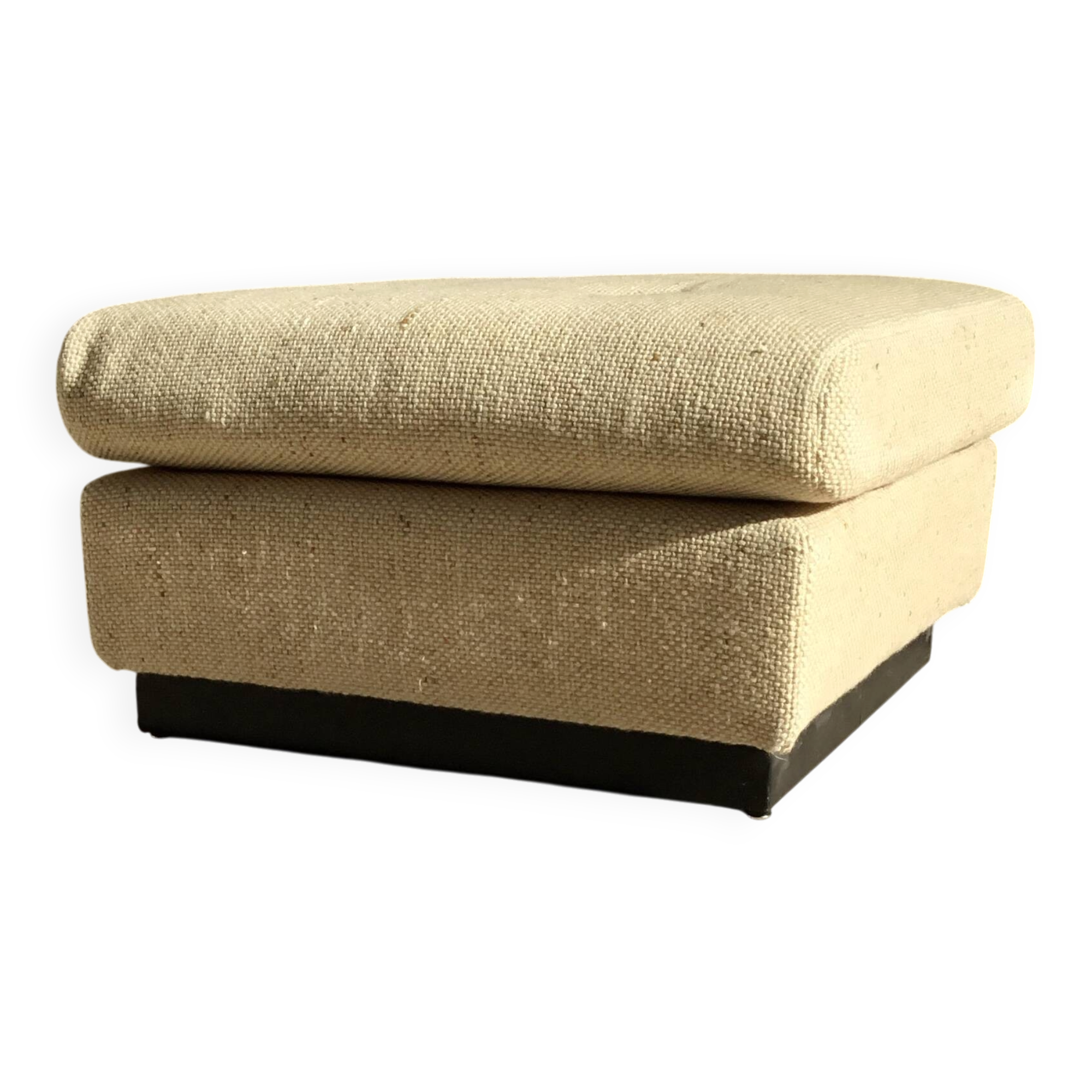Side table or footrest by Eddie Harlis for Mobilier International