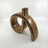 Ceramic sculpture vase • Roberto Rigon • Bertoncello • Italy • 60/70