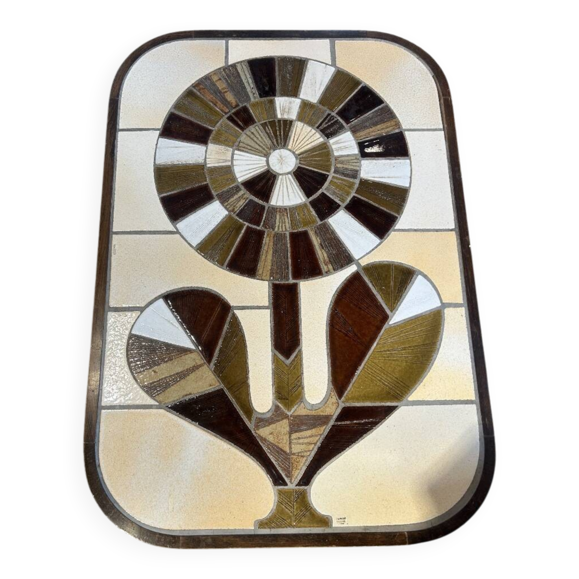 Roger Capron - flower coffee table 1950