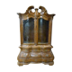 English mahogany showcase XXth