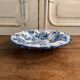Polylobed hollow dish in Delft earthenware with Chinese decoration, 18th century
