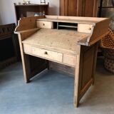 Old cash desk wood