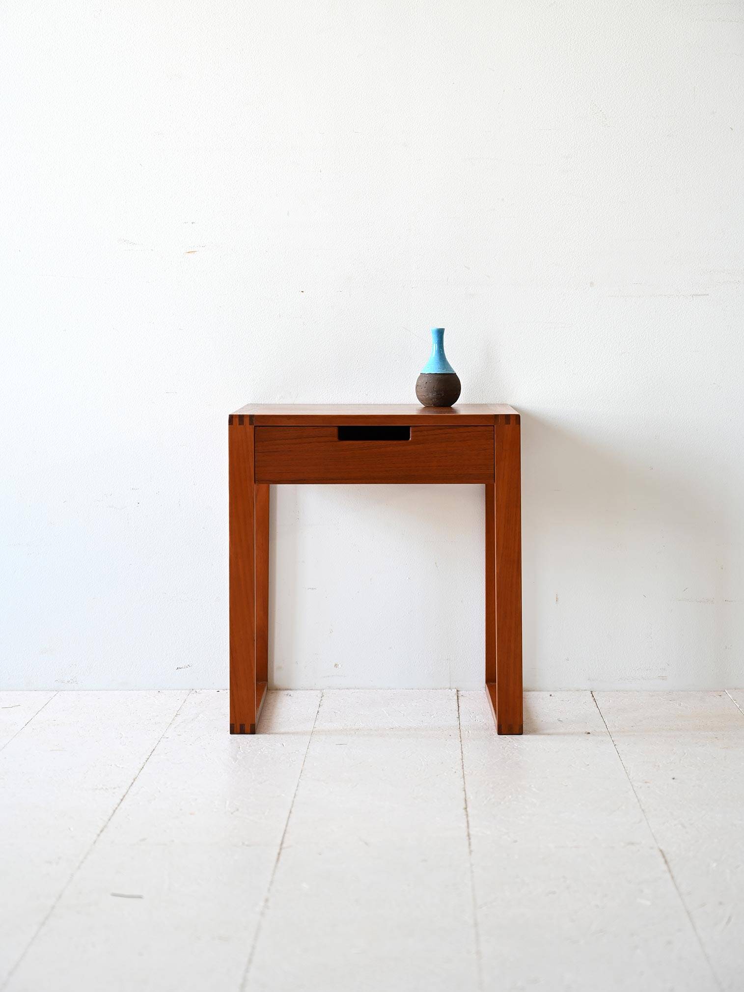 Swedish teak bedside table