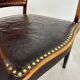 Secession office chair no. 715F by Gustav Siegel for J&J Kohn