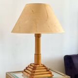 Bamboo lamp.