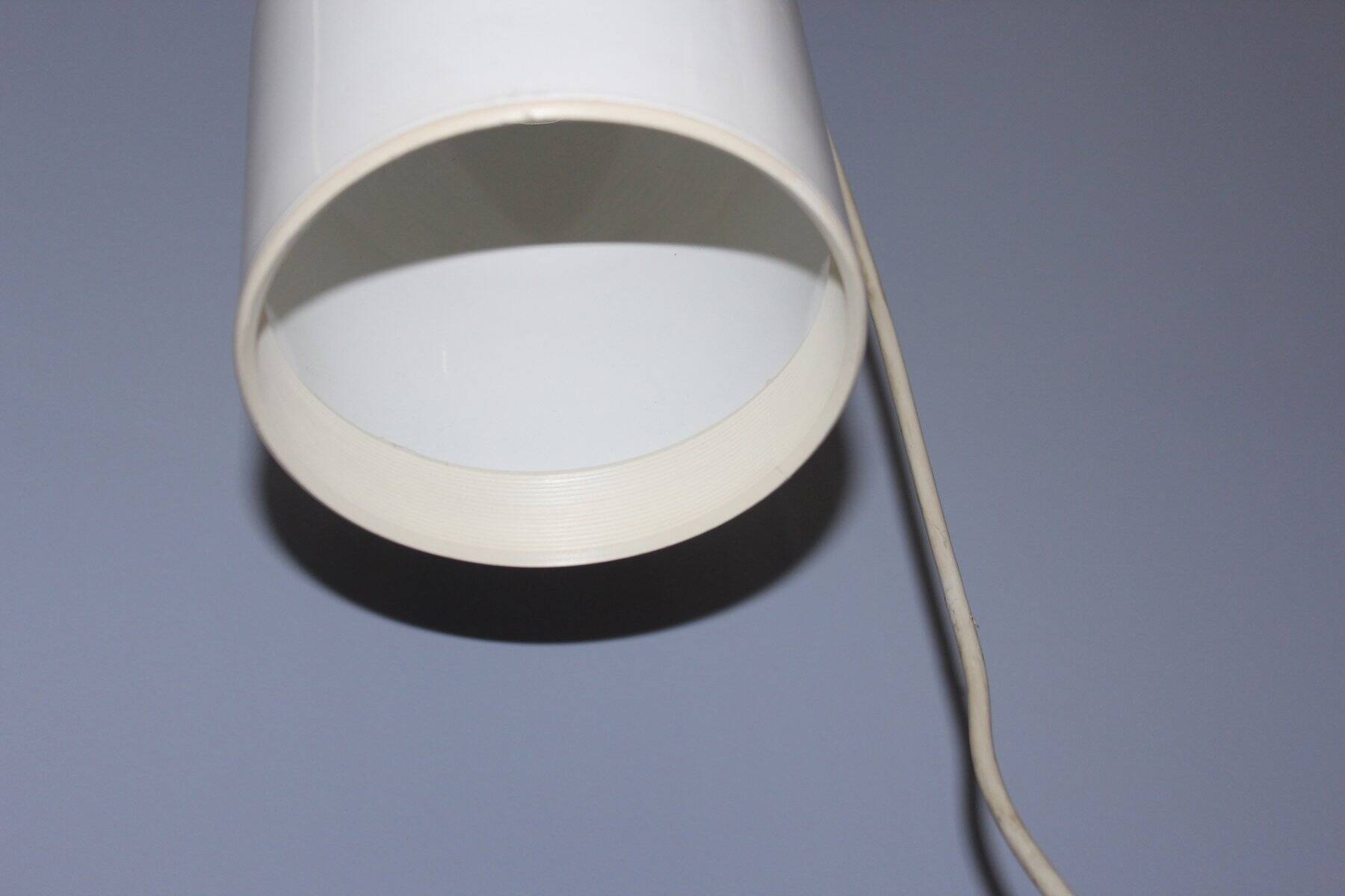 White Ceiling Lights, 1970s, Set of 2