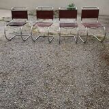 4 MR10 Mies Van der Rohe chairs