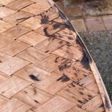 Round chestnut table