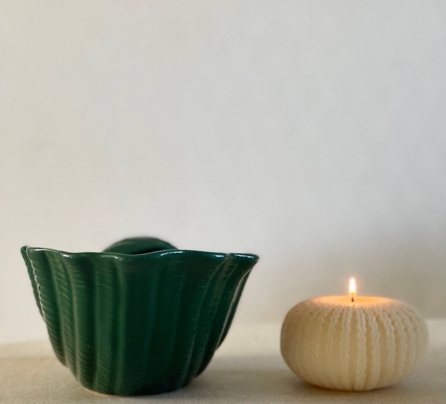 Cachepot, shell vase